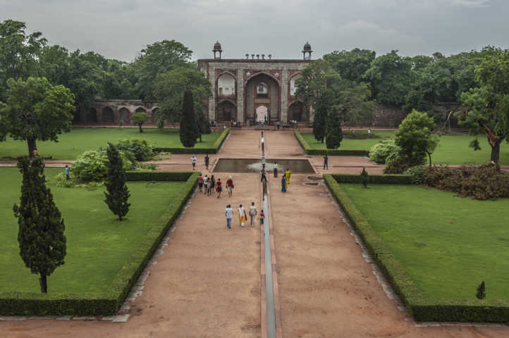 44 - India - Nueva Delhi - mausoleo de Humayun - tumba de Humayun